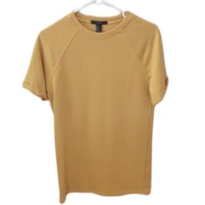 American Eagle Mustard Small Sweater Dress/Blouse